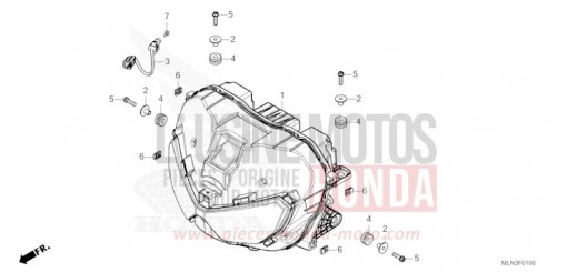PROJECTEUR (1) CRF1100AR de 2024